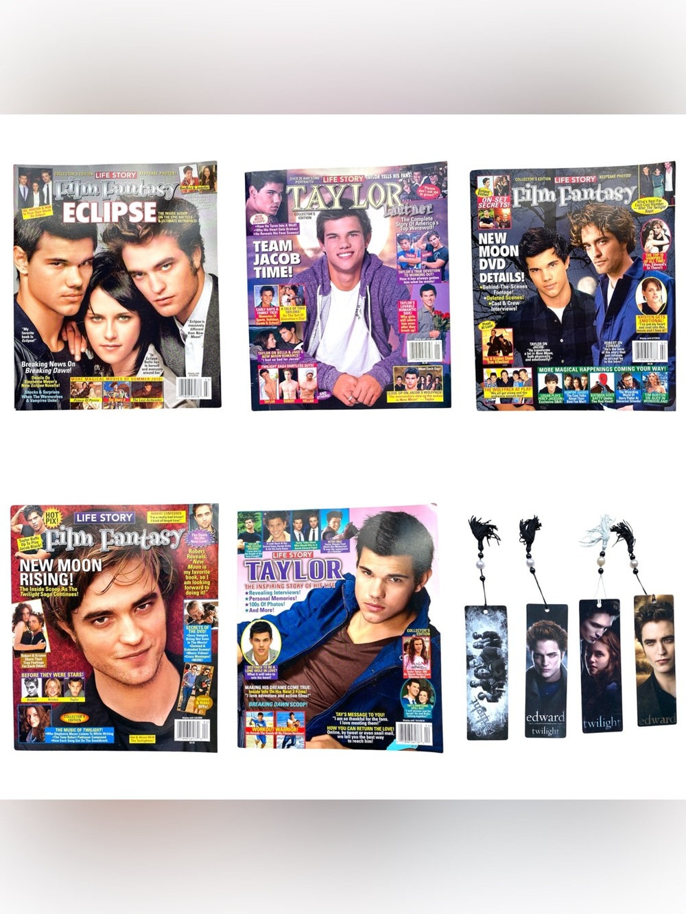 Twilight Magazines and Bookmarks